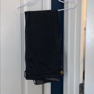 Black American eagle jeans